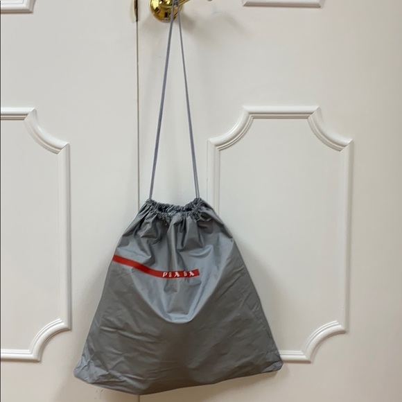 PRADA draw string nylon bag - Picture 8 of 11